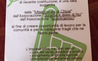 NASCE UN’ IMPRESA SOCIALE
